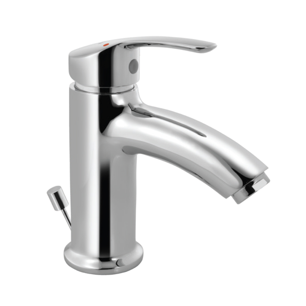 Single Lever Basin Mixer with Popup Waste