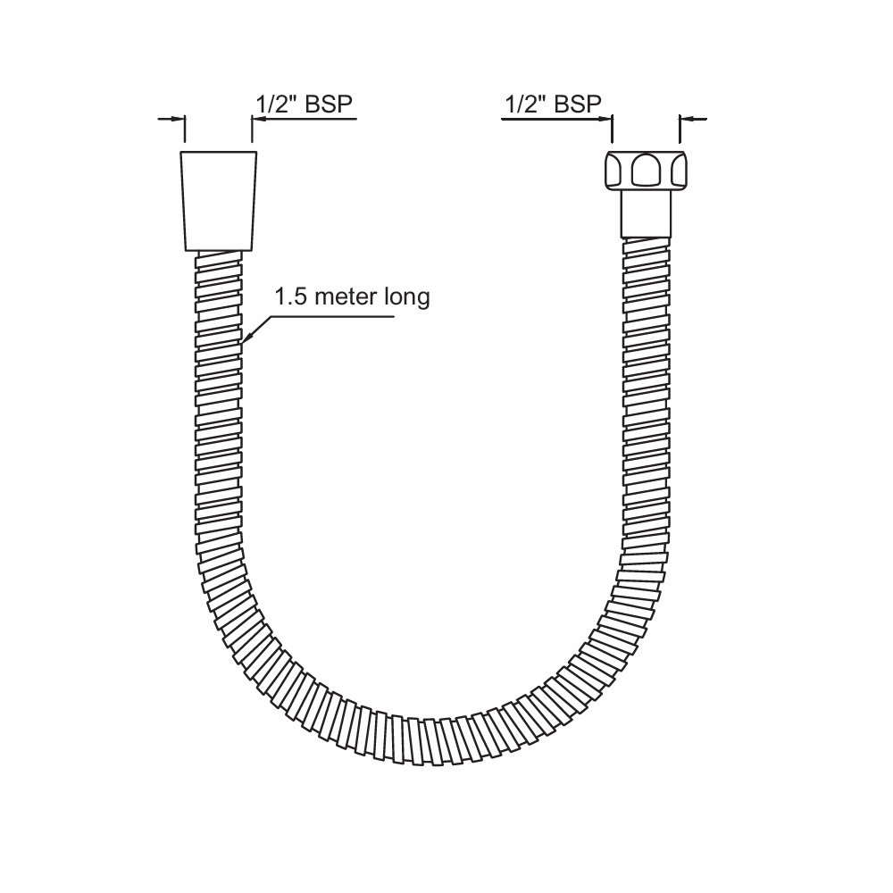 Spirochrome flex tube