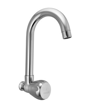 Sink Cock with Swinging Pipe Spout