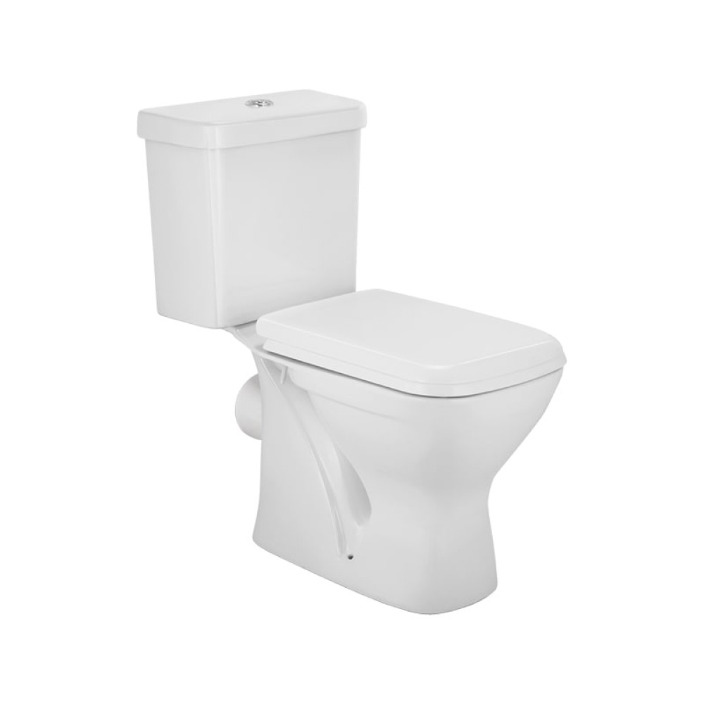 Bowl with Cistern for Coupled WC