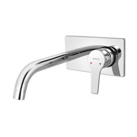 Exposed Part Kit of Single Lever Basin Mixer Wall Mounted