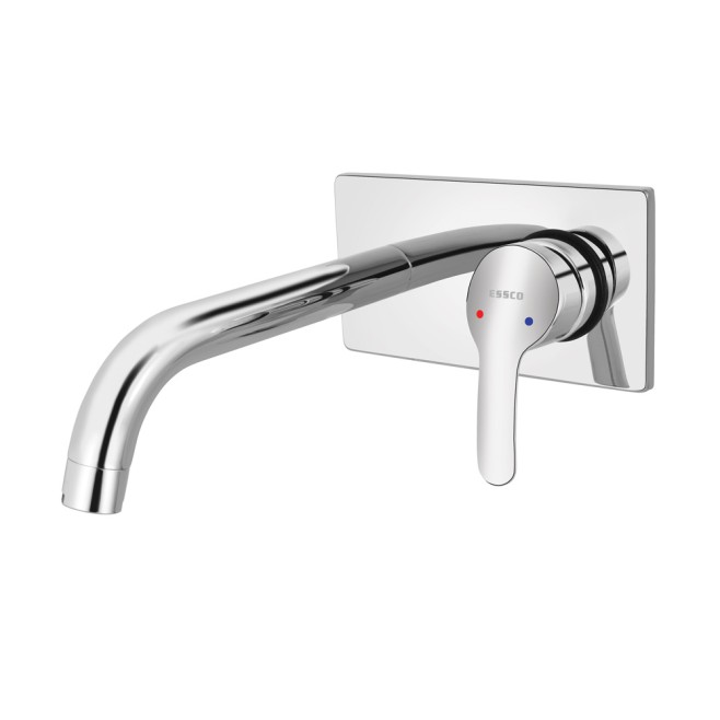 Exposed Part Kit of Single Lever Basin Mixer Wall Mounted