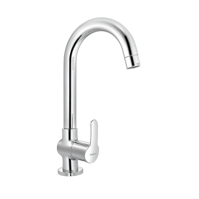 Sink Cock with Swinging Spout