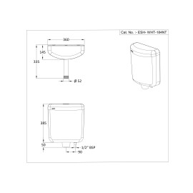 Smart Wall Hung Cistern