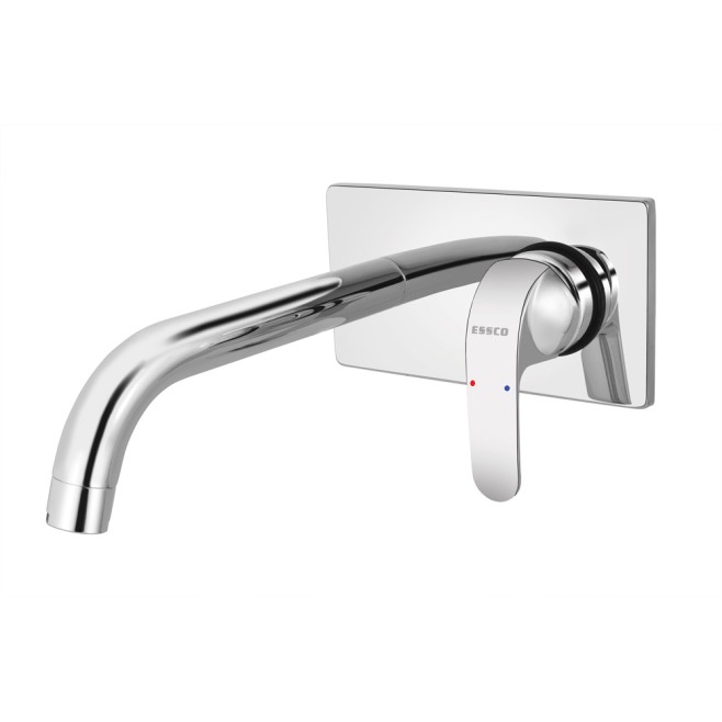 Exposed Part Kit of Single Lever Basin Mixer Wall Mounted