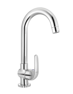 Sink Cock with Swinging Spout
