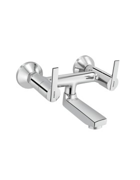 ওয়াল মিক্সার নন-টেলিফোনিক শাওয়ার অ্যারেঞ্জমেন্ট