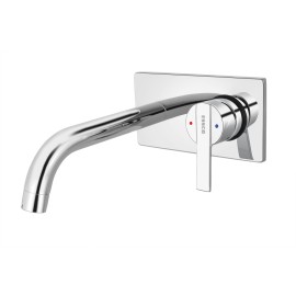 Exposed Part Kit of Single Lever Basin Mixer Wall Mounted