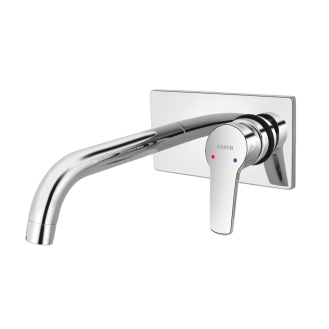 Exposed Part Kit of Single Lever Basin Mixer Wall Mounted