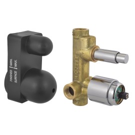 Concealed Body for Single Lever Divertor
