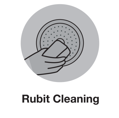 Rubit cleaning