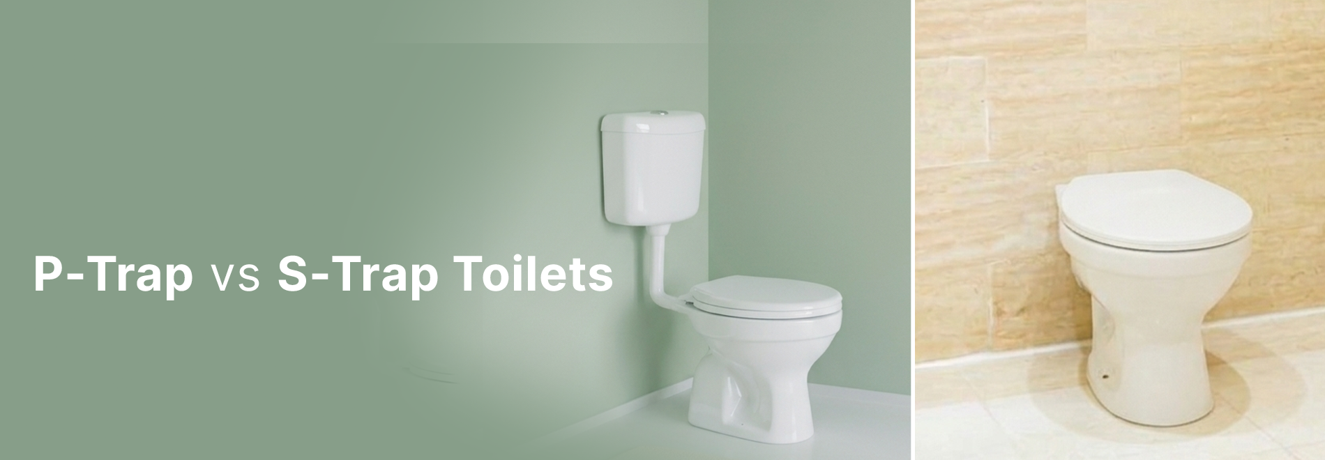 P-Trap vs. S-Trap Toilets