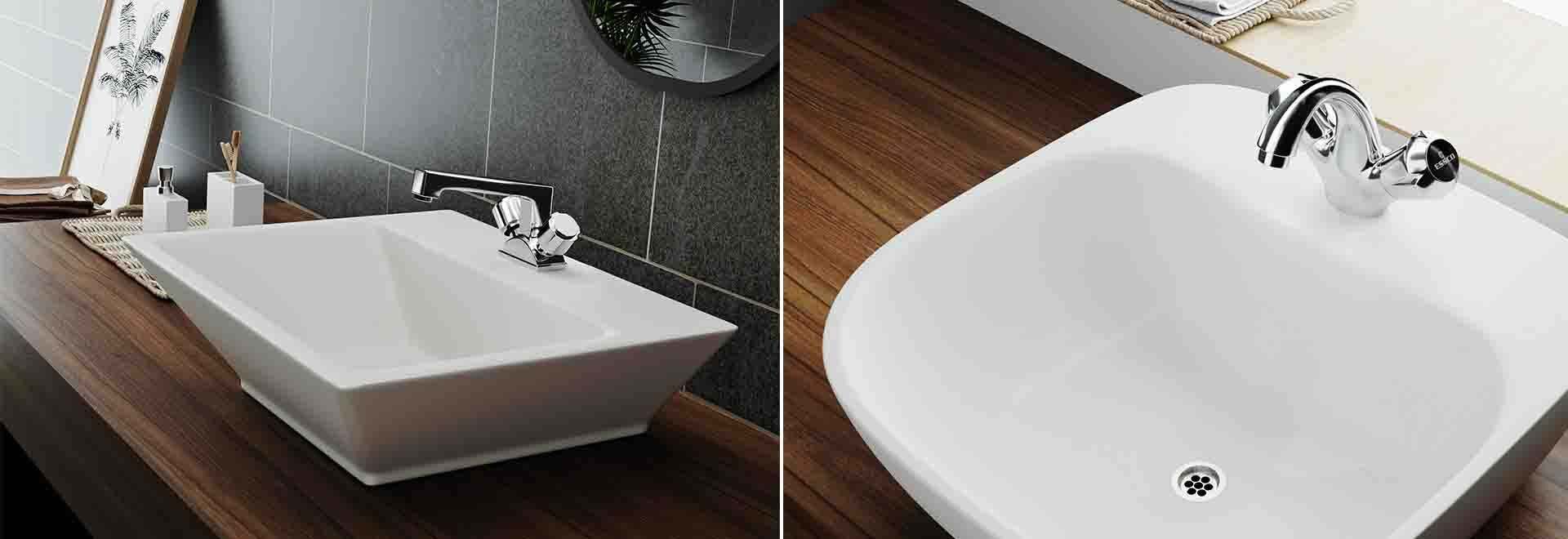 Wash Basins Designs for Dining Hall Room